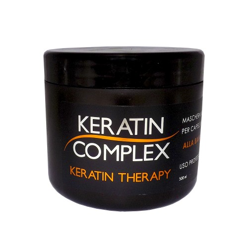 Keratin Complex - Maschera Nutriente Per Capelli Normali E Trattati Alla Bava Di Lumaca Ad Uso Professionale - 500ml